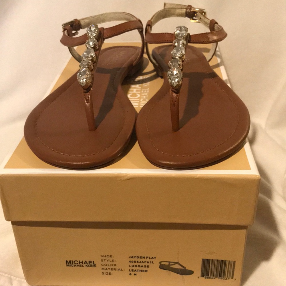Michael kors flat sandals